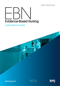 Evidence-Based Nursing cover